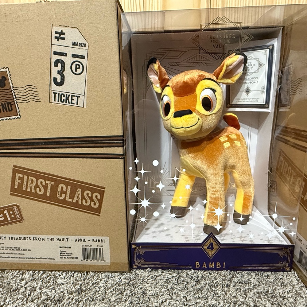 Disney Treasures From The Vault Bambi Plush
